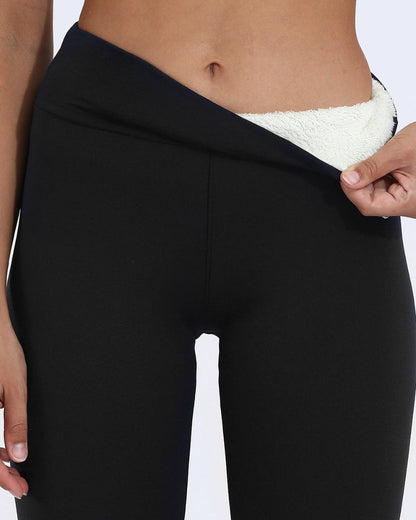 High Waist Thermal Fleece Leggings – Warm, Soft & Comfy for Winter