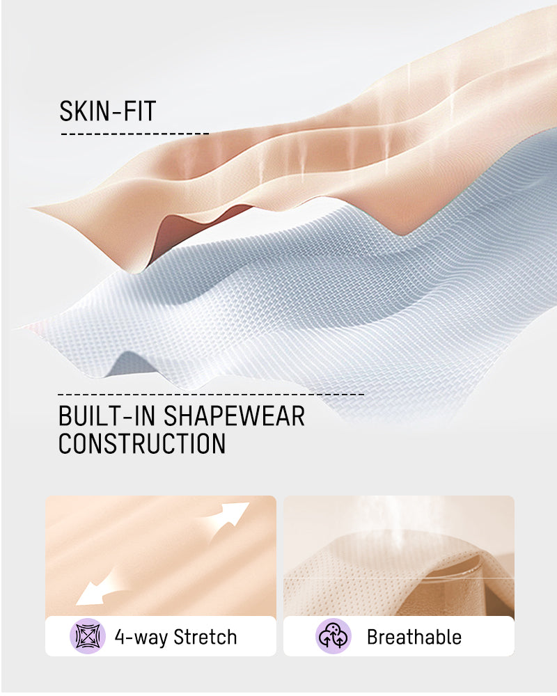 All-in-One Sculpting Bodysuit with Easy-Off Design