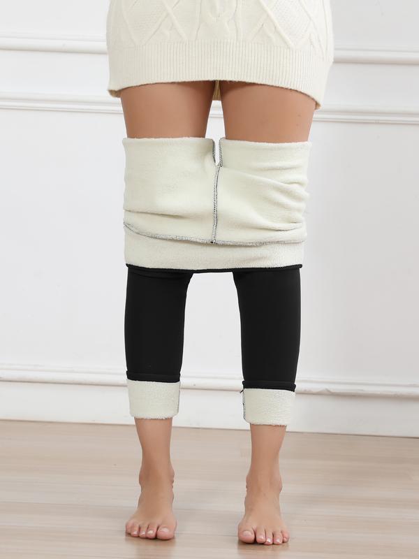 High Waist Thermal Fleece Leggings – Warm, Soft & Comfy for Winter