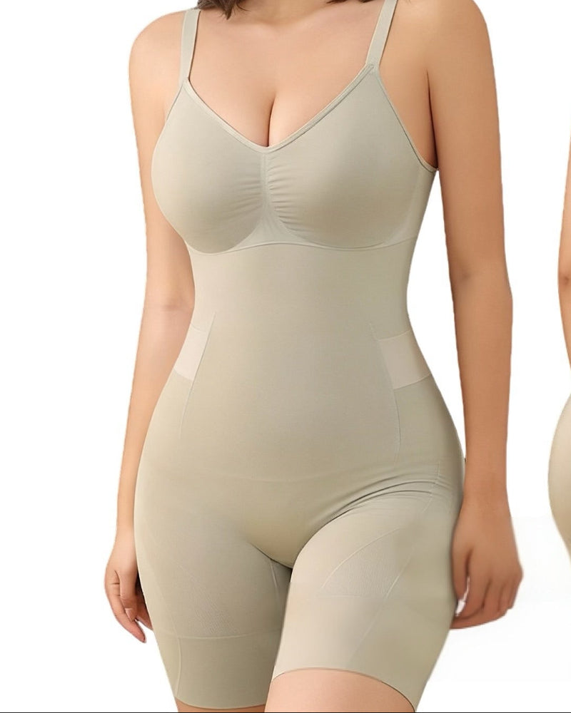 All-in-One Sculpting Bodysuit with Easy-Off Design