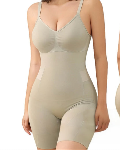All-in-One Sculpting Bodysuit with Easy-Off Design