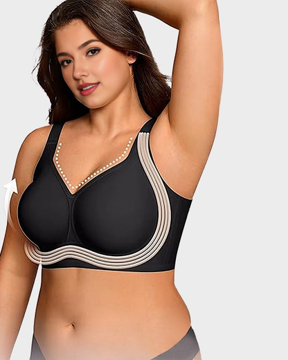 Comfortable Wireless Full Coverage Jelly Smoothing Bra
